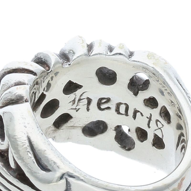 Chrome Hearts K&T Silver Ring Size ONE SIZE