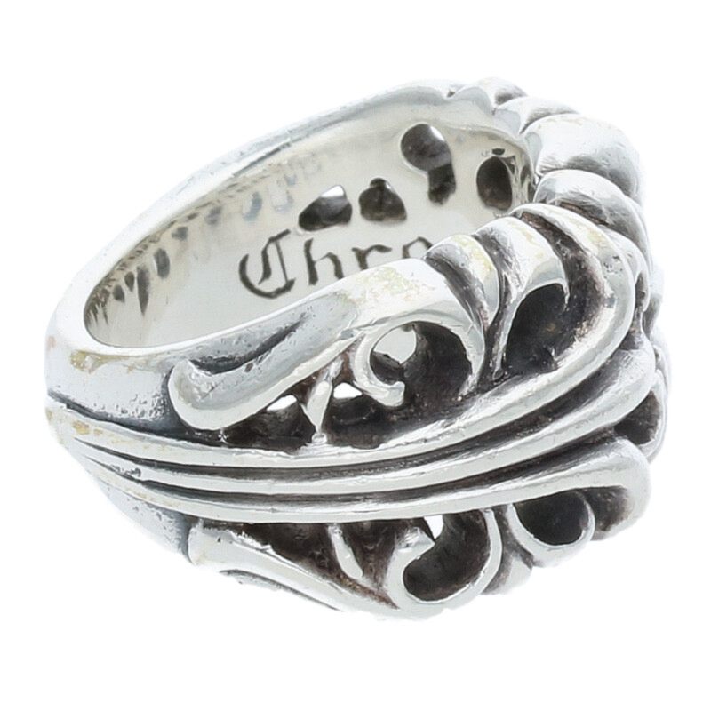 Chrome Hearts K&T Silver Ring Size ONE SIZE