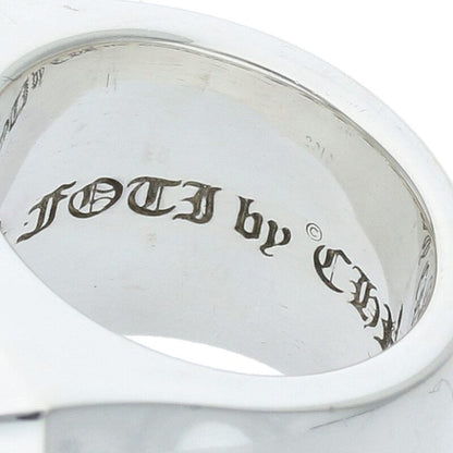 Chrome Hearts BIG PJ MAHALIA Silver Ring Size US 4