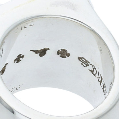 Chrome Hearts BIG PJ MAHALIA Silver Ring Size US 4