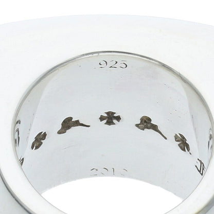 Chrome Hearts BIG PJ MAHALIA Silver Ring Size US 4