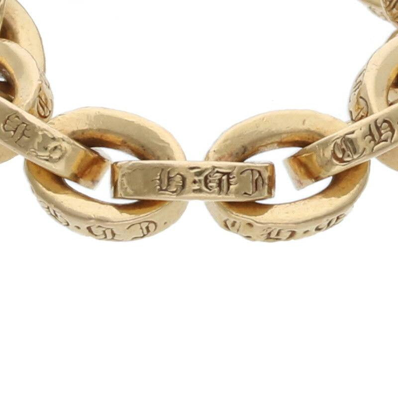 Chrome Hearts Paper Chain Gold Ring Size US 5
