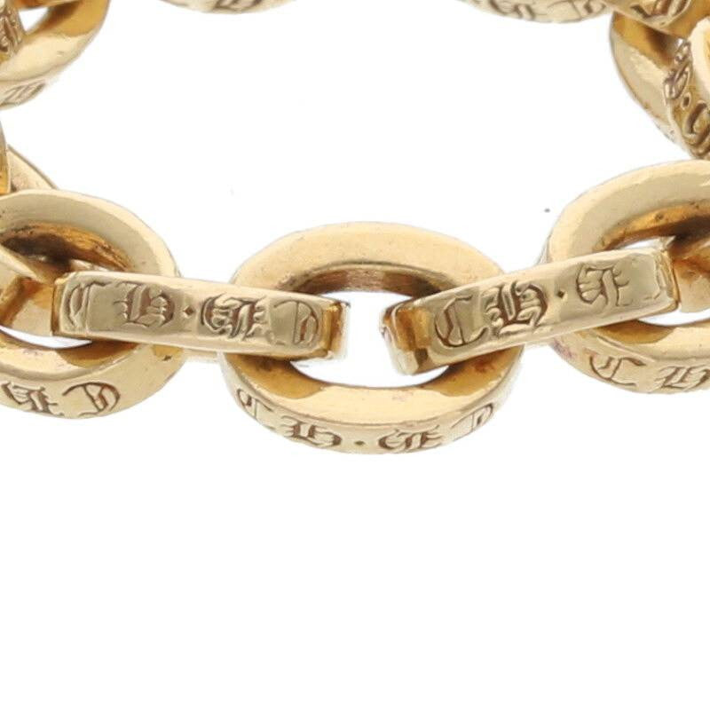 Chrome Hearts Paper Chain Gold Ring Size US 5