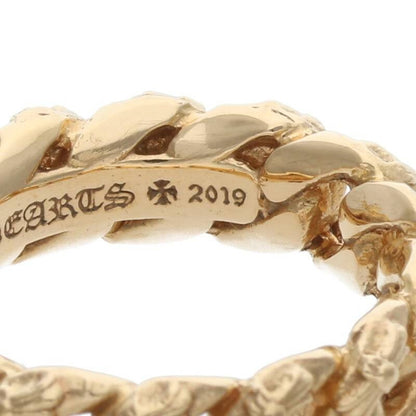 Chrome Hearts 22K Extra Fancy Small Gold Ring Size US 7.5