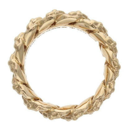 Chrome Hearts 22K Extra Fancy Small Gold Ring Size US 7.5