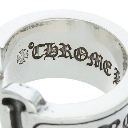 Chrome Hearts LG SCROLL LABEL Silver Ring Size ONE SIZE