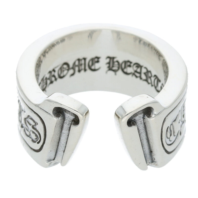 Chrome Hearts LG SCROLL LABEL Silver Ring Size ONE SIZE