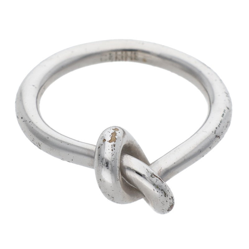 CELINE Knot Silver Ring Size ONE SIZE