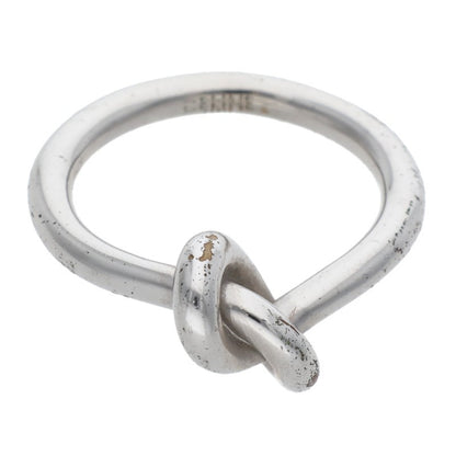 CELINE Knot Silver Ring Size ONE SIZE