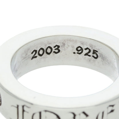 Chrome Hearts 6mm Spacer Forever Silver Ring Size US 6
