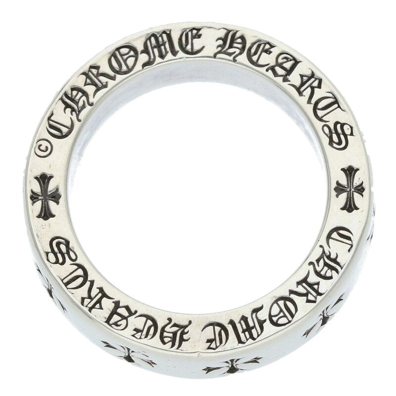 Chrome Hearts 6mm Spacer Forever Silver Ring Size US 6