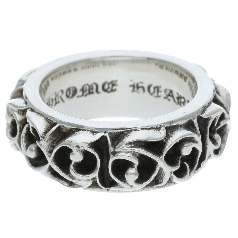 Chrome Hearts Eternity Vine Band Silver Ring Size US 5.5