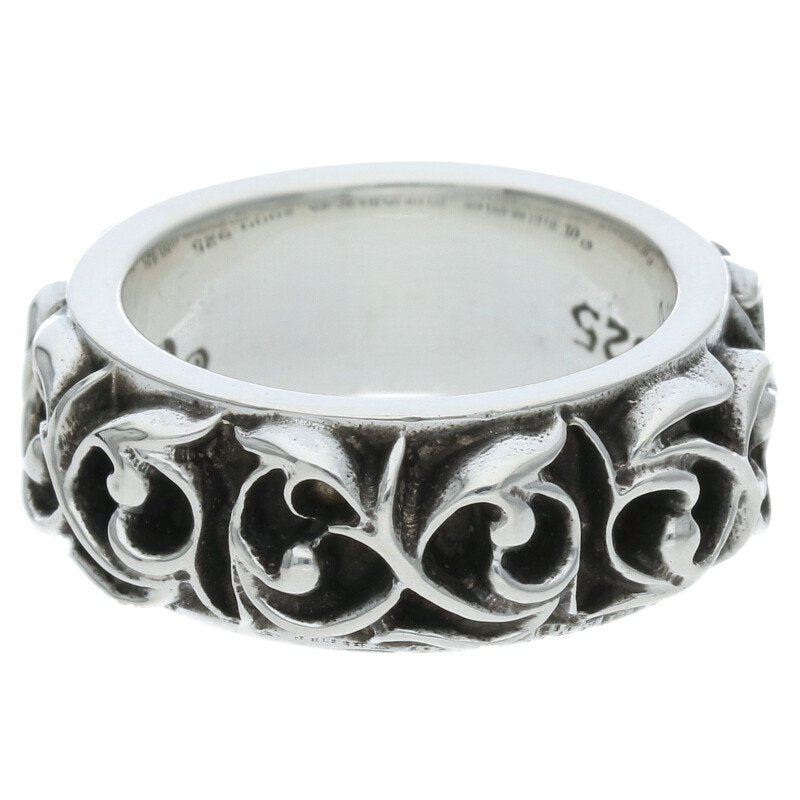 Chrome Hearts Eternity Vine Band Silver Ring Size US 5.5