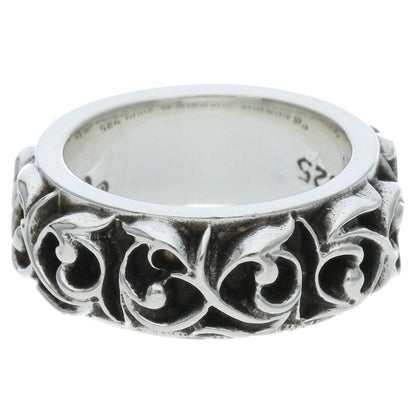Chrome Hearts Eternity Vine Band Silver Ring Size US 5.5
