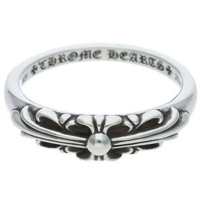 Chrome Hearts Baby Classic Floral Cross Ring Size US 11.5