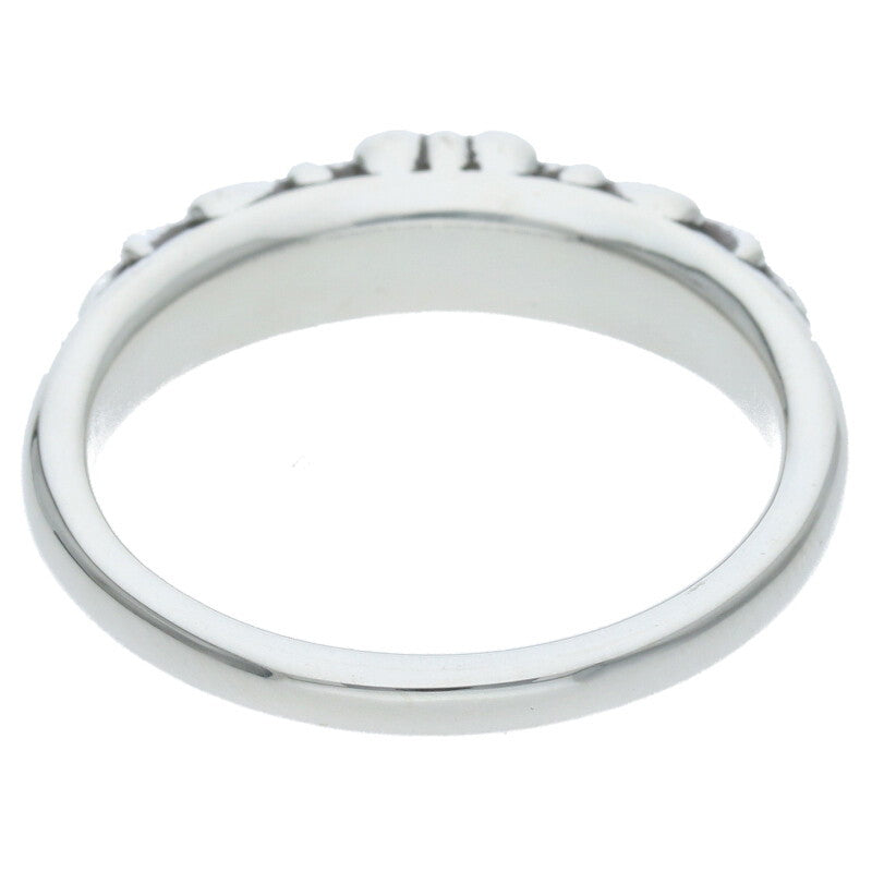 Chrome Hearts Baby Classic Floral Cross Ring Size US 11.5