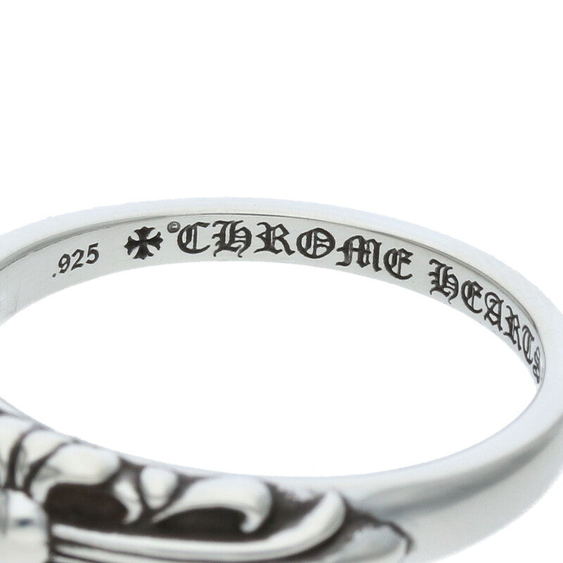 Chrome Hearts Baby Classic Floral Cross Ring Size US 11.5