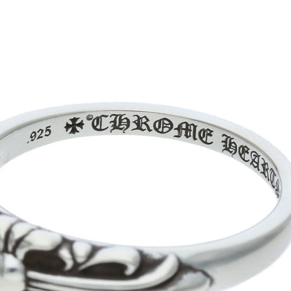 Chrome Hearts Baby Classic Floral Cross Ring Size US 11.5