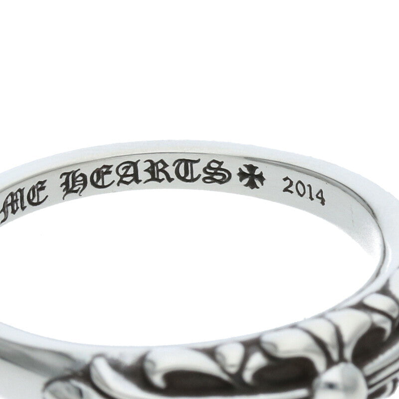 Chrome Hearts Baby Classic Floral Cross Ring Size US 11.5