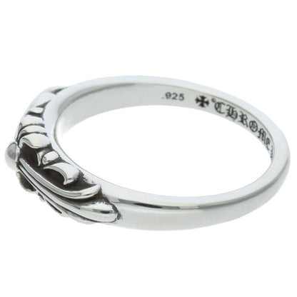 Chrome Hearts Baby Classic Floral Cross Ring Size US 11.5