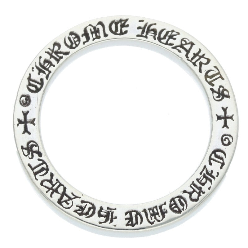 Chrome Hearts 3mm Spacer Plain Silver Ring Size ONE SIZE