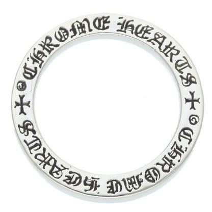 Chrome Hearts 3mm Spacer Plain Silver Ring Size ONE SIZE