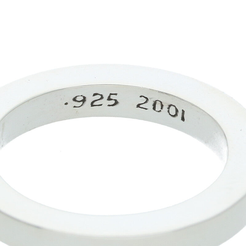 Chrome Hearts 3mm Spacer Plain Silver Ring Size ONE SIZE