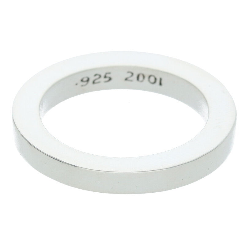 Chrome Hearts 3mm Spacer Plain Silver Ring Size ONE SIZE