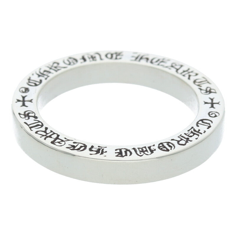 Chrome Hearts 3mm Spacer Plain Silver Ring Size ONE SIZE