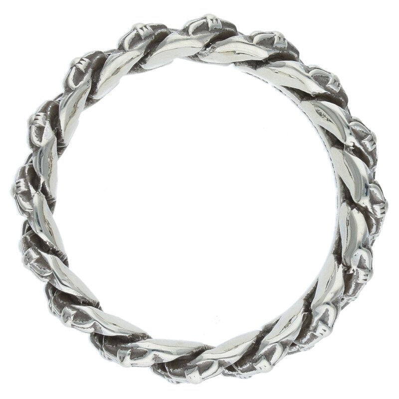 Chrome Hearts Extra Fancy Small Silver Ring Size JP 26