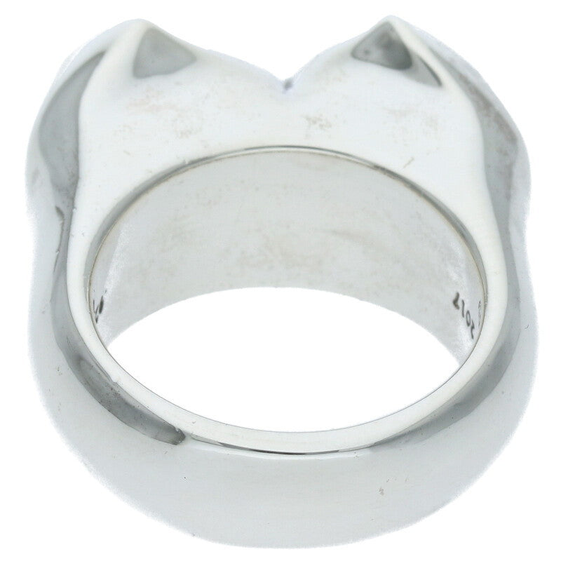 Chrome Hearts PPO Double Chomper Silver Ring Size ONE SIZE