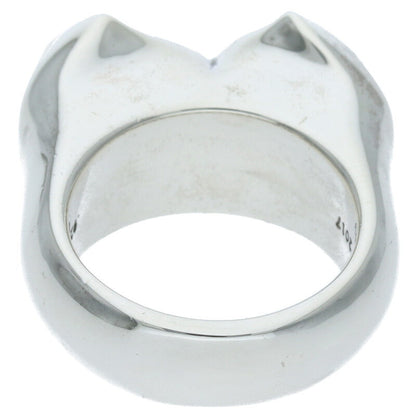 Chrome Hearts PPO Double Chomper Silver Ring Size ONE SIZE