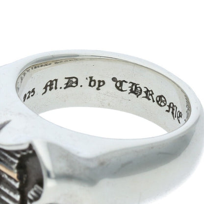 Chrome Hearts PPO Double Chomper Silver Ring Size ONE SIZE