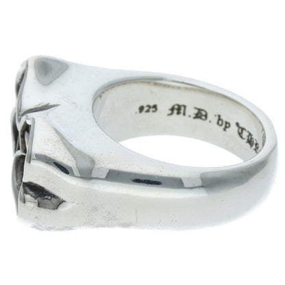 Chrome Hearts PPO Double Chomper Silver Ring Size ONE SIZE