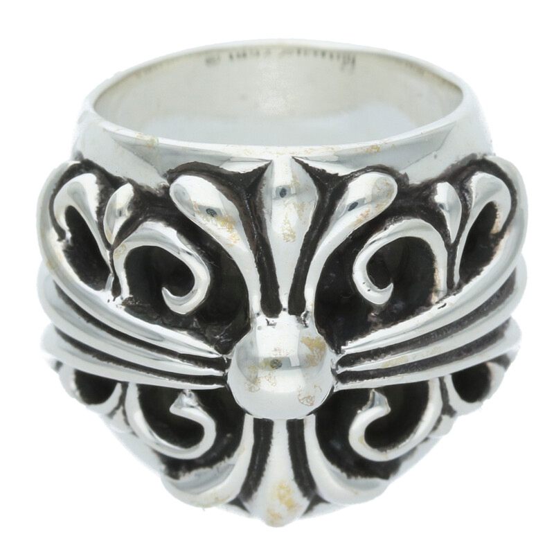 Chrome Hearts Keeper Sterling Silver Ring Size ONE SIZE