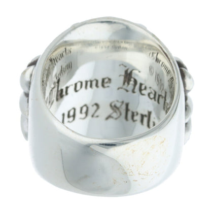 Chrome Hearts Keeper Sterling Silver Ring Size ONE SIZE