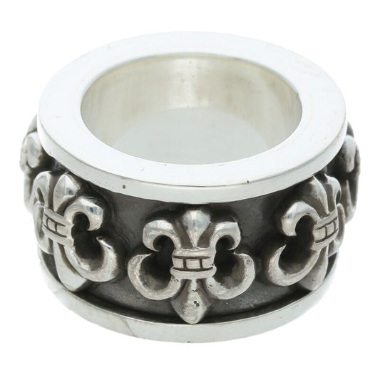 Chrome Hearts Spinner BS Fleur 925 Silver Ring Size ONE SIZE
