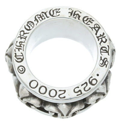 Chrome Hearts Spinner BS Fleur 925 Silver Ring Size ONE SIZE
