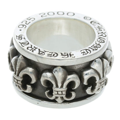 Chrome Hearts Spinner BS Fleur 925 Silver Ring Size ONE SIZE