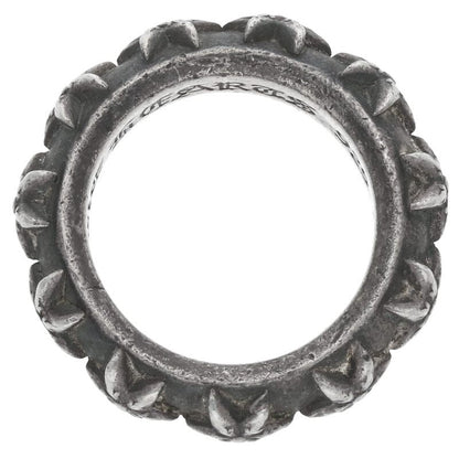 Chrome Hearts Star Band 925 Silver Ring Size US 6