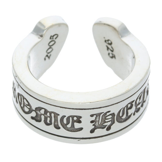 Chrome Hearts LG SCROLL LABEL 925 Silver Ring Size ONE SIZE