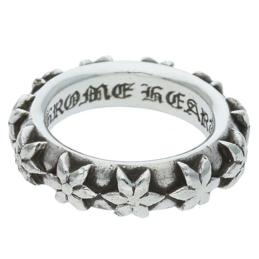 Chrome Hearts STAR BAND Silver Ring Size ONE SIZE