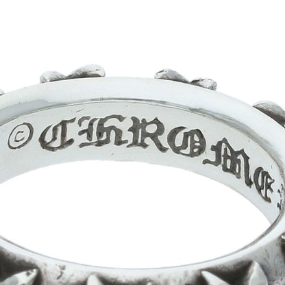 Chrome Hearts STAR BAND Silver Ring Size ONE SIZE