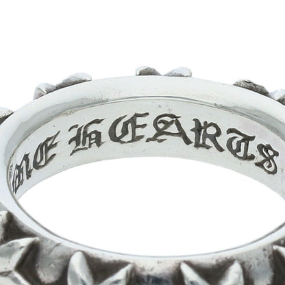 Chrome Hearts STAR BAND Silver Ring Size ONE SIZE