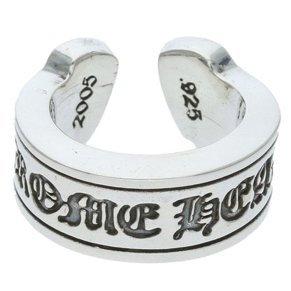 Chrome Hearts Large Scroll Label 925 Silver Size ONE SIZE