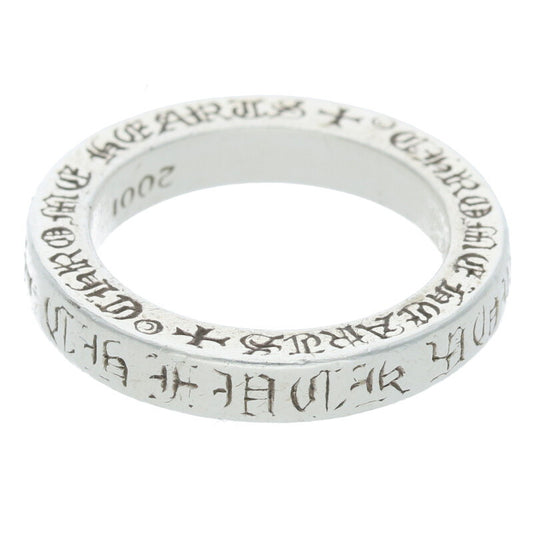 Chrome Hearts 3mm Spacer Fuck You Silver Ring Size ONE SIZE