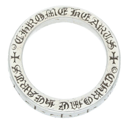 Chrome Hearts 3mm Spacer Fuck You Silver Ring Size US 6