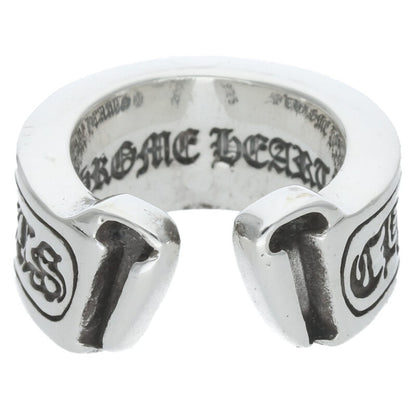Chrome Hearts LG SCROLL LABEL Silver Ring Size JP 3.5