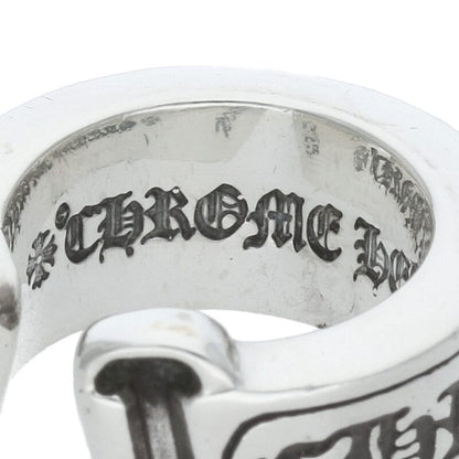Chrome Hearts LG SCROLL LABEL Silver Ring Size JP 3.5