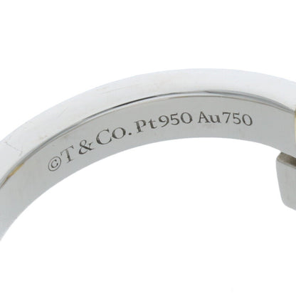 TIFFANY&Co. Edge Bypass YG Platinum Diamond Size ONE SIZE